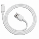 Picture of UK 3-Pin USB Wall Charger Adapter – Single USB-A Mains Plug for Smartphones, Tablets & USB Devices (White)