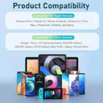 Picture of UK 3-Pin USB Wall Charger Adapter – Single USB-A Mains Plug for Smartphones, Tablets & USB Devices (White)