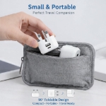 Picture of 20W USB-C Fast Charger Plug with 2M Cable – Dual Port PD Fast Charging Adapter for iPhone 17/16/15, Samsung Galaxy & USB-C Devices