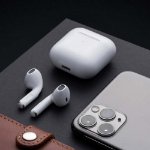 Picture of Wireless Airpods  2nd Generation with Charging Case – Bluetooth Earphones, 24-Hour Battery, Voice Assistant Support