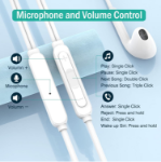 stereo type c earphones for music