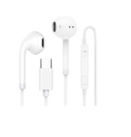 usb c wired earphones with microphone