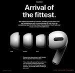 Picture of Airpods Pro 2nd Generation with Charging Case – Active Noise Cancelling Bluetooth Earphones, IPX4 Water Resistant