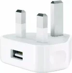 Picture of 5W USB Power Adapter Charger Plug - Wall Socket For iPhone 14 /13/12/11 Pro/XS/XR/X