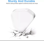 Picture of UK 3-Pin USB Wall Charger Plug – Single USB-A Mains Adapter for Smartphones, Tablets & USB Devices (White)