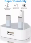 Picture of 5W USB Power Adapter Charger Plug - Wall Socket For iPhone 14 /13/12/11 Pro/XS/XR/X