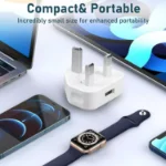 Picture of 5W USB Power Adapter Charger Plug - Wall Socket For iPhone 14 /13/12/11 Pro/XS/XR/X