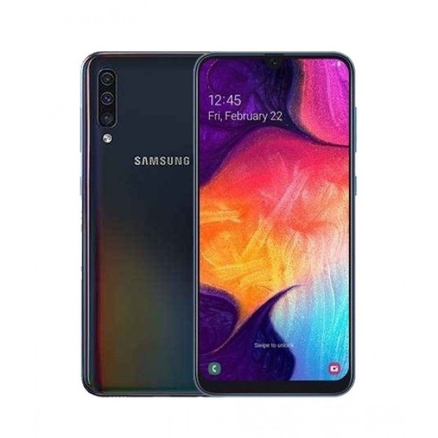 samsung galaxy a50 128gb black smartphone