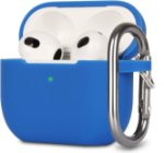 Picture of AirPods 3rd Generation Silicone Case Cover with Carabiner – Shockproof Protective Skin (LED Visible)
