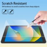 Bubble free tablet screen protector application