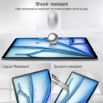 Case friendly tablet screen protector