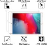 Clear tempered glass protector for tablet