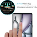 Case friendly iPad screen protector