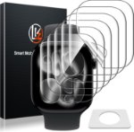 Apple Watch Series 11 46mm screen protector clear TPU film installed