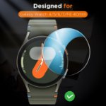 Samsung Galaxy Watch 5 44mm HD clear tempered glass protector
