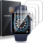 Apple Watch 41mm screen protector clear TPU film installed