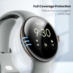 Bubble free Pixel Watch screen protector installation