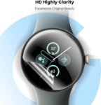 Pixel Watch 1 screen protector curved edge coverage