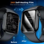 Anti peep screen protector for Apple Watch 46mm