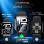 Apple Watch Series 11 privacy screen protector 46mm