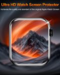 Anti scratch Apple Watch screen protector 41mm