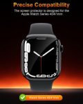 Bubble free Apple Watch screen protector automatic align