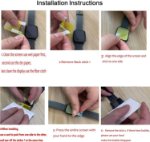 Smartwatch screen protection matte film