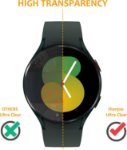 Oleophobic smartwatch screen protector glass