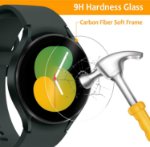 Anti scratch smartwatch tempered glass protector