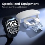 Bubble free apple watch screen protector installation