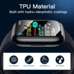 Bubble free smartwatch screen protector installation