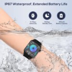 Smart watch showing health tracking