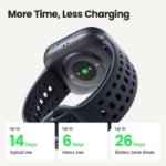 Smartwatch showing workout modes