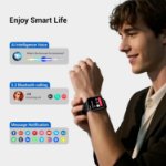 Fitness smartwatch showing health tracking