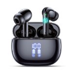 Wireless earbuds with Bluetooth 5.4 and ENC noise cancelling microphones