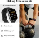 Smartwatch health monitoring screen