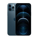 Apple iPhone 12 Pro Max Pacific Blue Front Display View