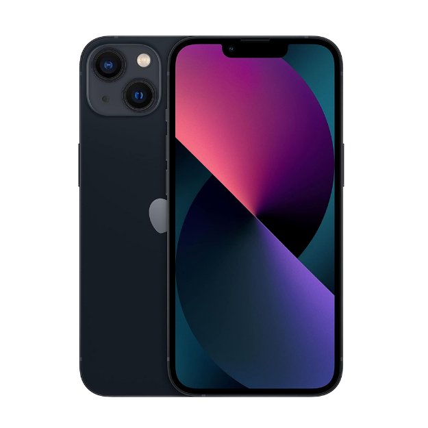Apple iPhone 13 Midnight Front Display View