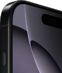 Apple iPhone 16 Pro Black Titanium side frame detail