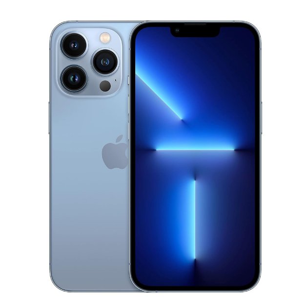 Apple iPhone 13 Pro Sierra Blue Front Display View