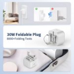 Picture of 30W iPhone Fast Charger USB-C Plug – PD Super Fast Charging Adapter UK for iPhone & iPad