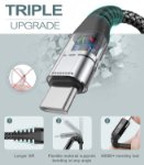 Picture of 2 Pack USB-A to USB-C Cable 3M Fast Charging – Long Type C Charger Cable UK