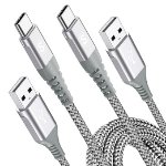 Picture of 2 Pack USB-A to USB-C Cable 3M Fast Charging – Long Type C Charger Cable UK