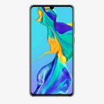 Huawei P30 Pro Aurora front OLED display view