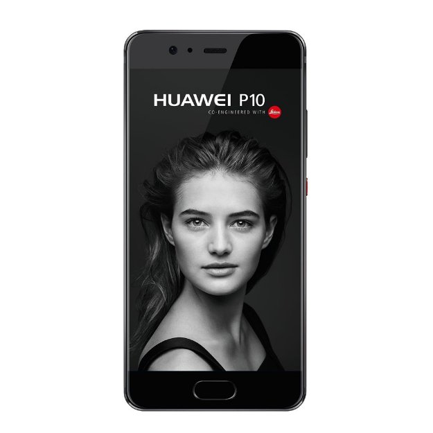 Huawei P10 Black front display view
