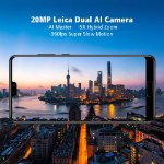 Huawei P20 OLED screen close-up vibrant colors