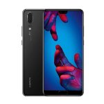 Huawei P20 Black front OLED display view