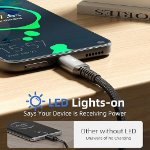 Picture of 2 Pack USB-A to USB-C Cable 6FT Fast Charging – Braided Type C Charger Cable UK