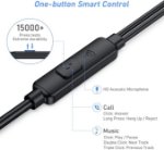 Picture of 3.5mm Wired Earphones with Microphone – In-Ear Headphones Noise Isolating UK