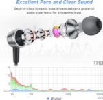 Picture of 3.5mm Wired Earphones with Microphone – In-Ear Headphones Noise Isolating UK